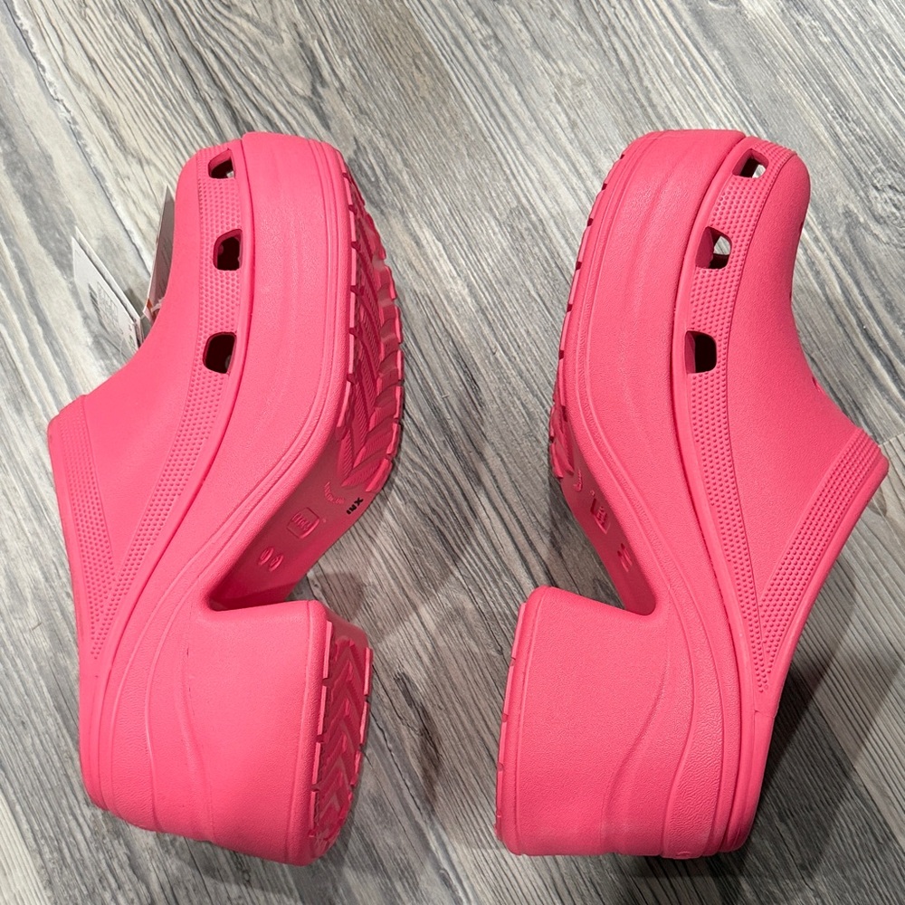 CROCS Siren Heels - Bright Pink - Picture 6 of 8